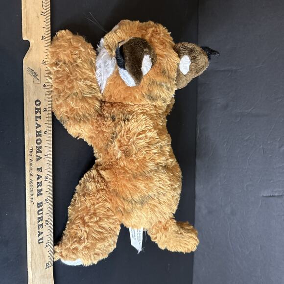 Bass Pro Shop Bobcat Lynx Plush Wildlife Artist Realistic Stuffed Toy 12" Floppy - Picture 8 of 8